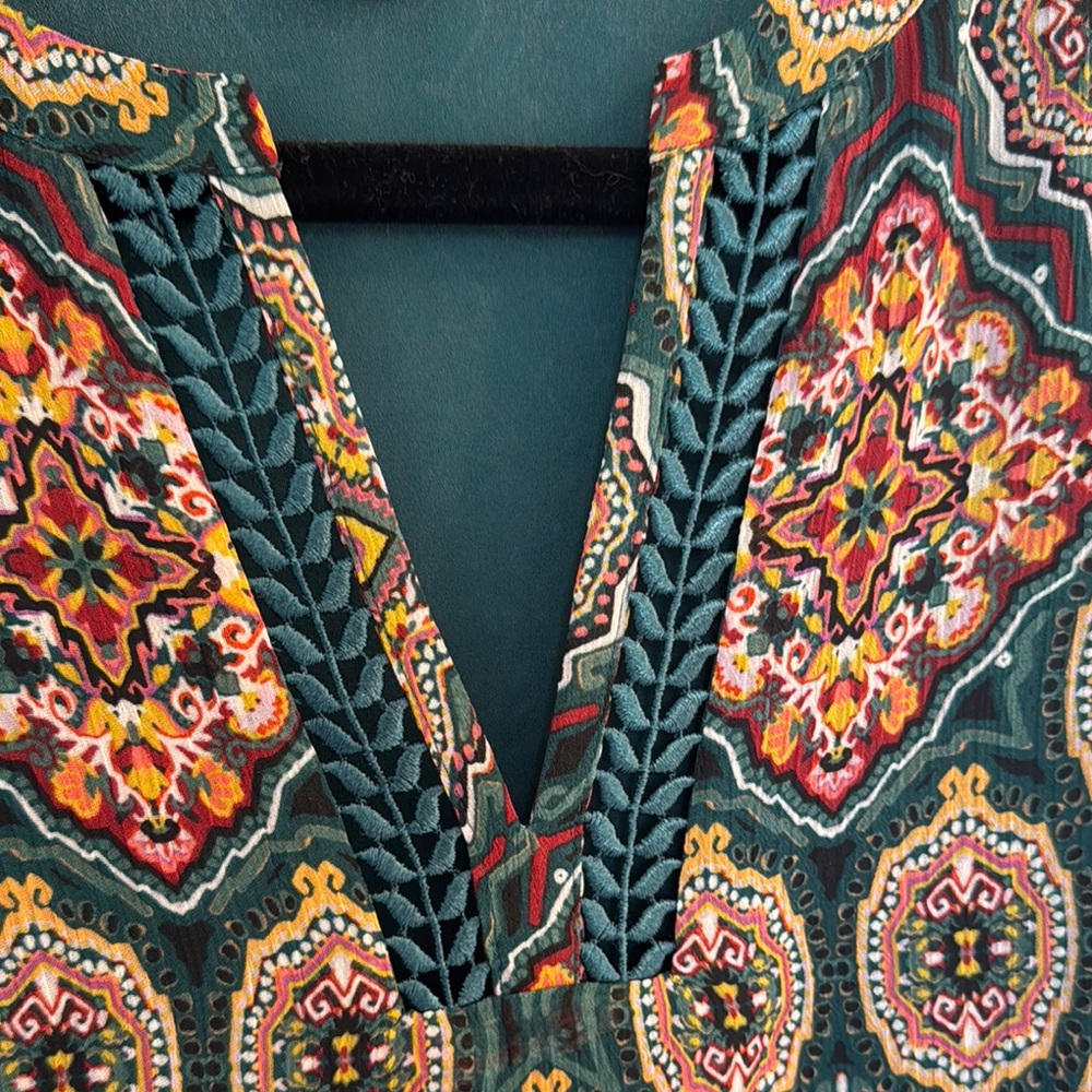 Loft Patterned Blouse - image 3